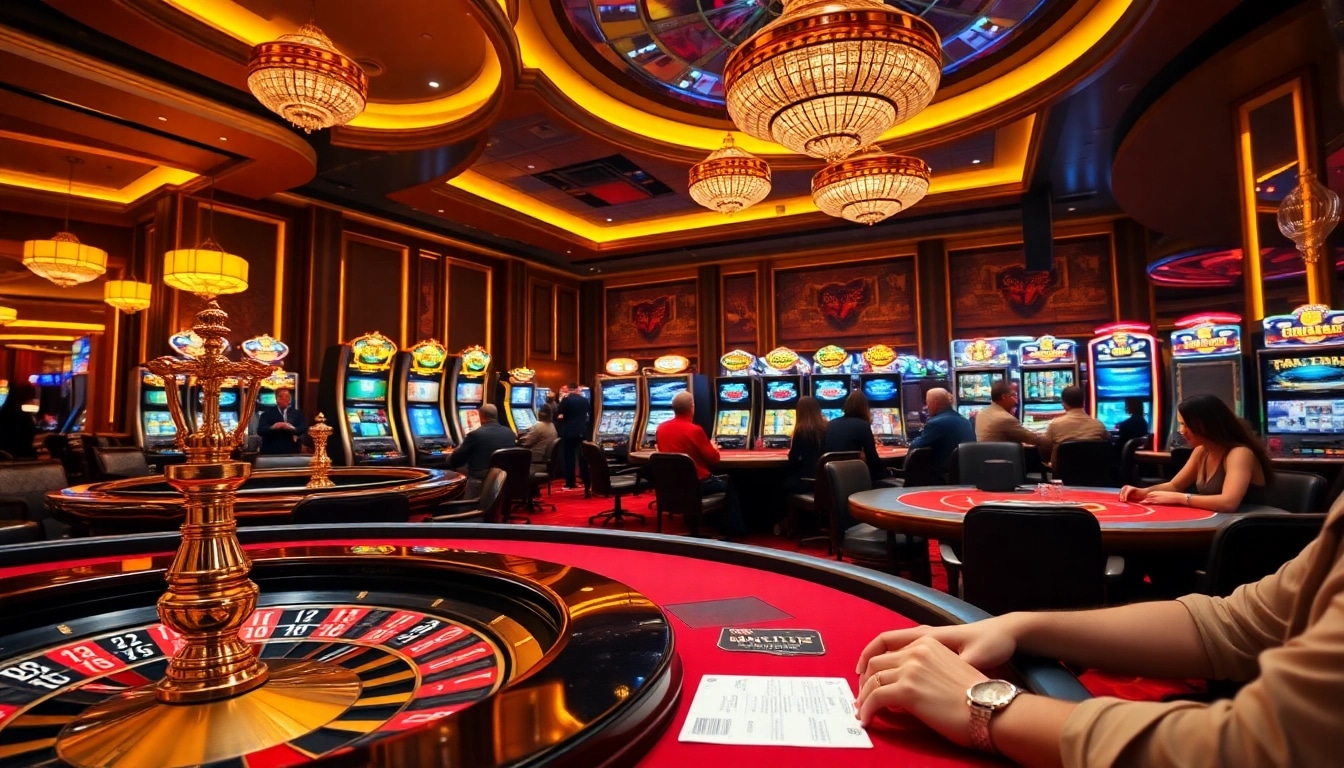 Experience the excitement of casino gaming at xin88 com with vibrant tables and enthusiastic players.