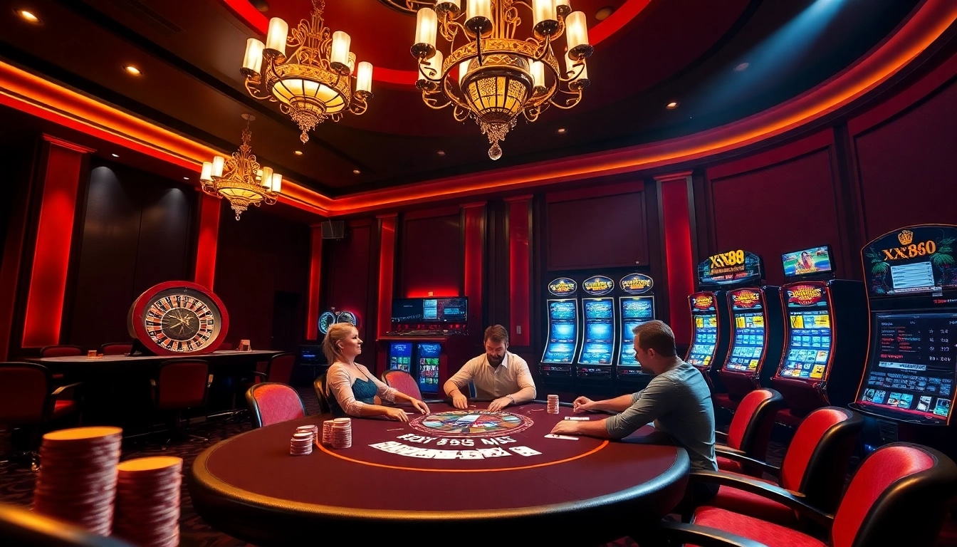 Experience thrilling poker action and gaming excitement at xx88 casino