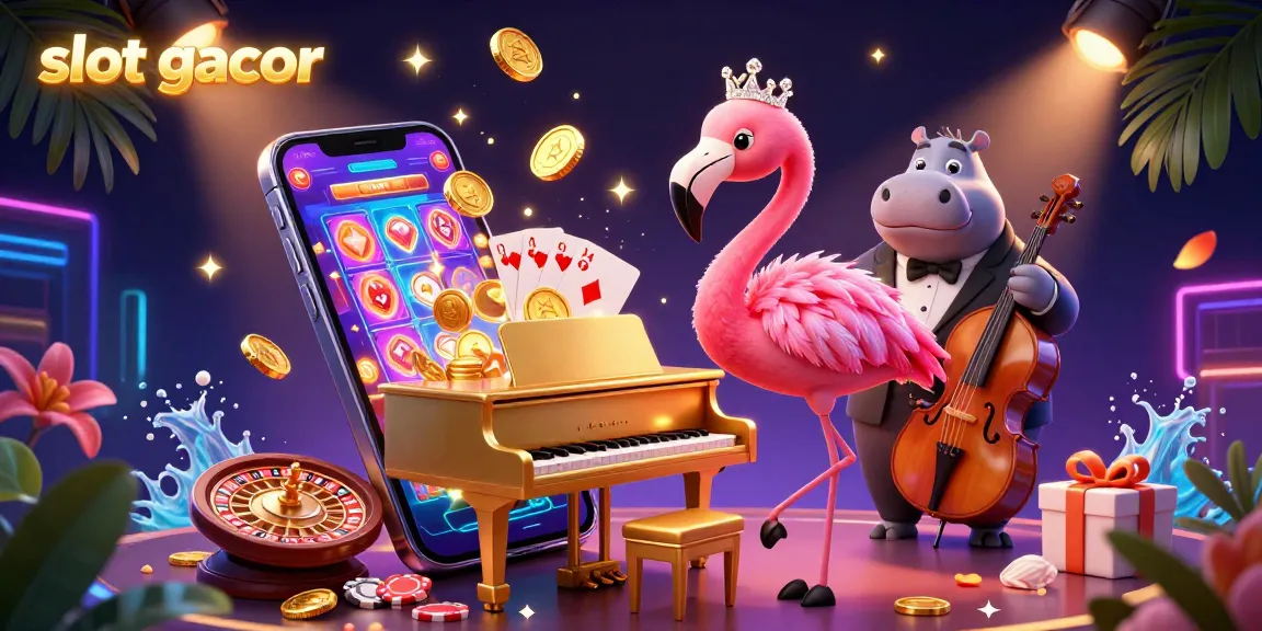 Genggam kemenangan slot gacor dengan permainan slot yang menarik dan mengasyikkan dalam ilustrasi 3D.