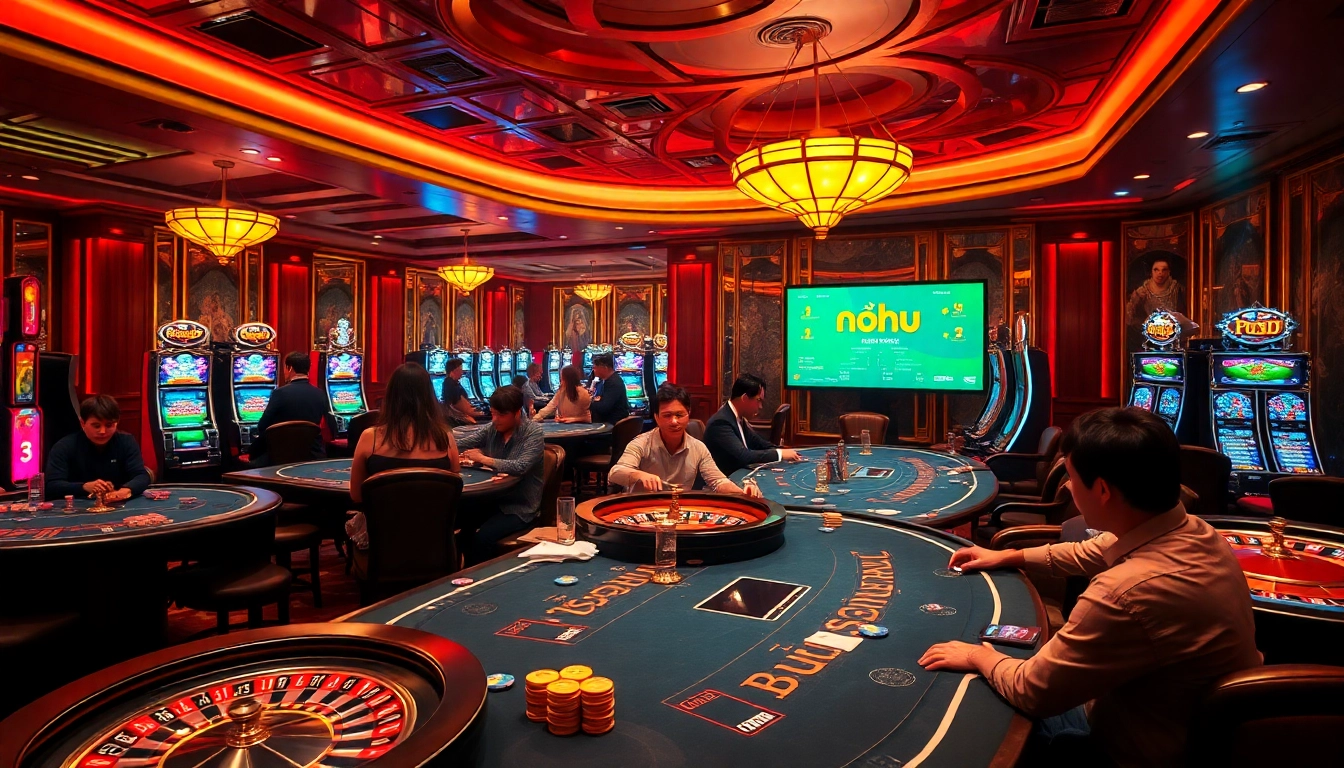 Nohu accelerates the thrilling gaming experience with fast-paced action on vibrant casino tables.