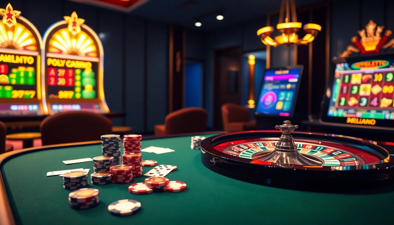 Experience the excitement of C168 casino night with luxurious gaming tables and vibrant slot machines.