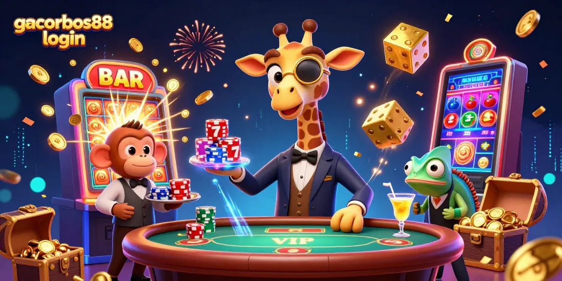 Join the fun at gacorbos88 login and experience thrilling jackpots with our unique casino adventure.