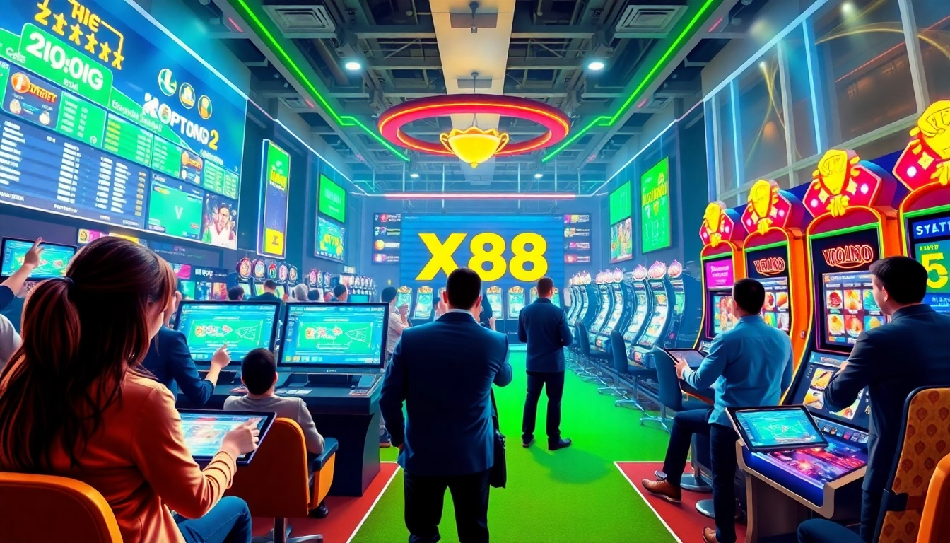 Experience the dynamic online betting platform XX88 HOW with engaging visuals of players in action.