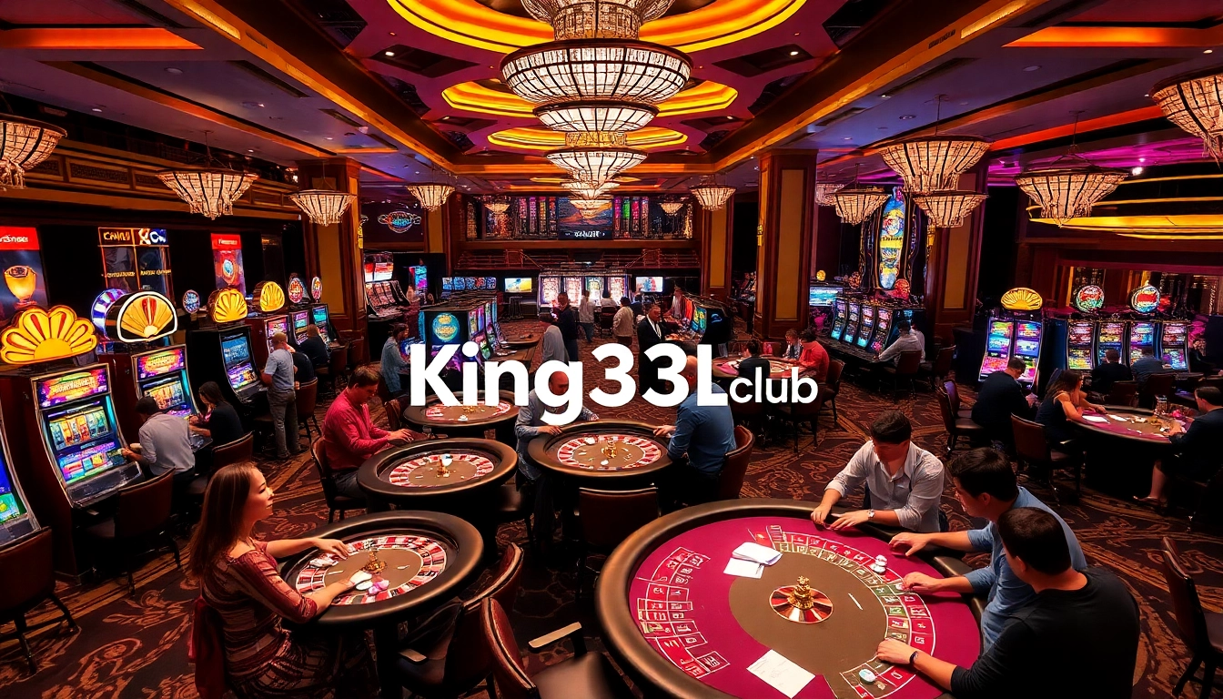 Experience the thrill at king333.club with vibrant casino games and engaging gamblers.