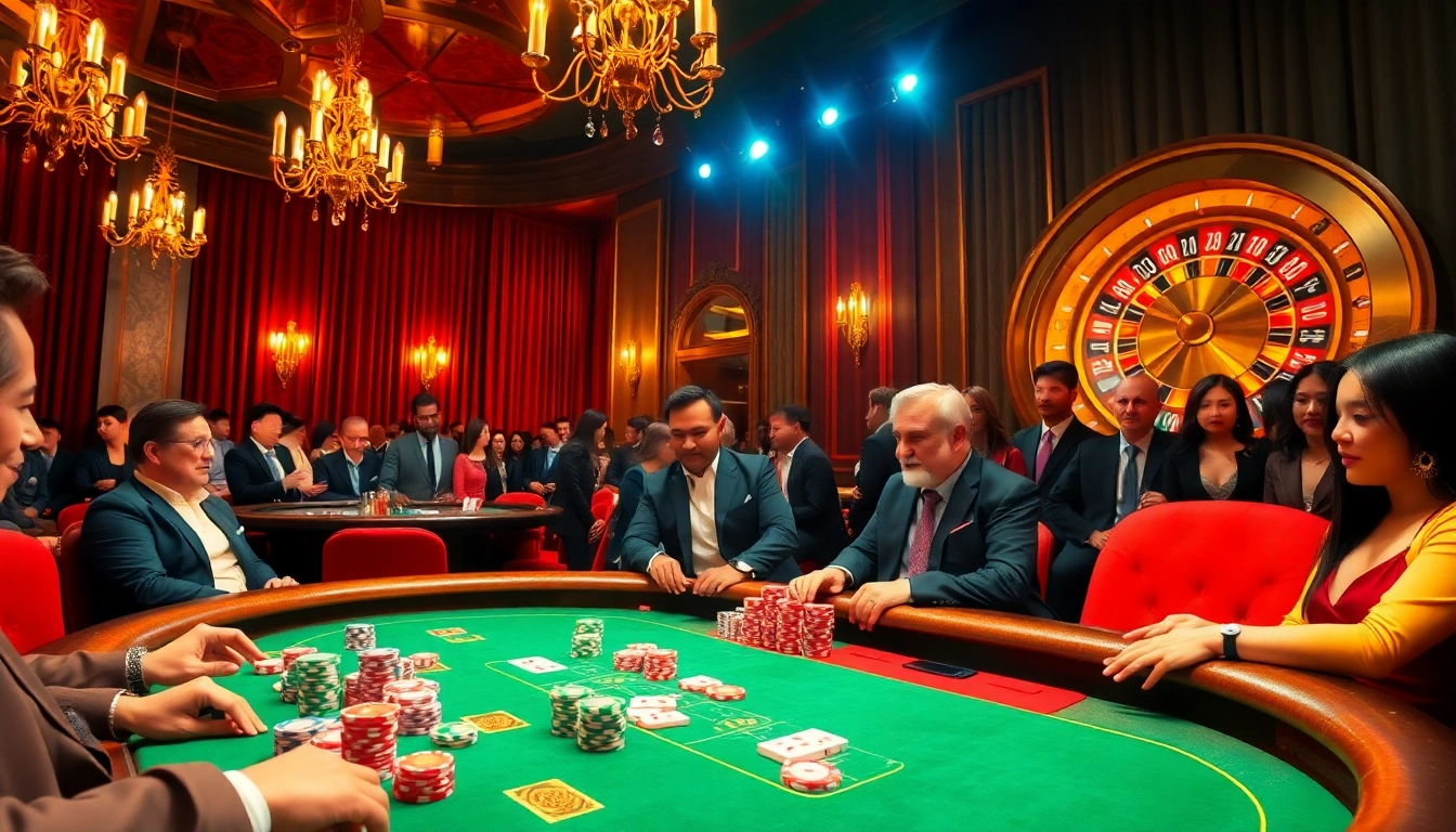 Experience high-stakes excitement at https://www.kjc.global/ with vibrant casino tables and dynamic gameplay.