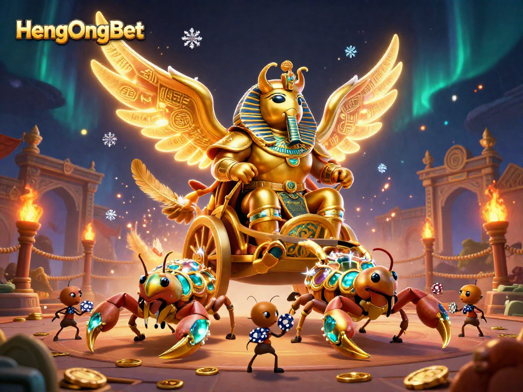 Play exciting games and win big with HengOngBet at this vibrant online casino scene.