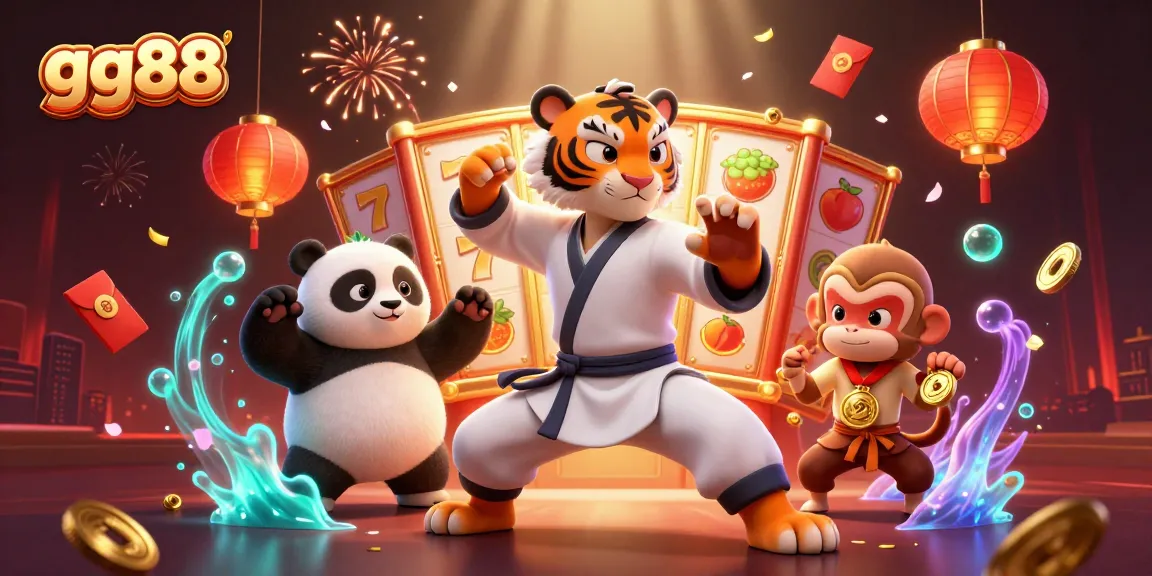 Experience thrilling gaming adventures at gg88, where vibrant slot action meets captivating casino visuals.