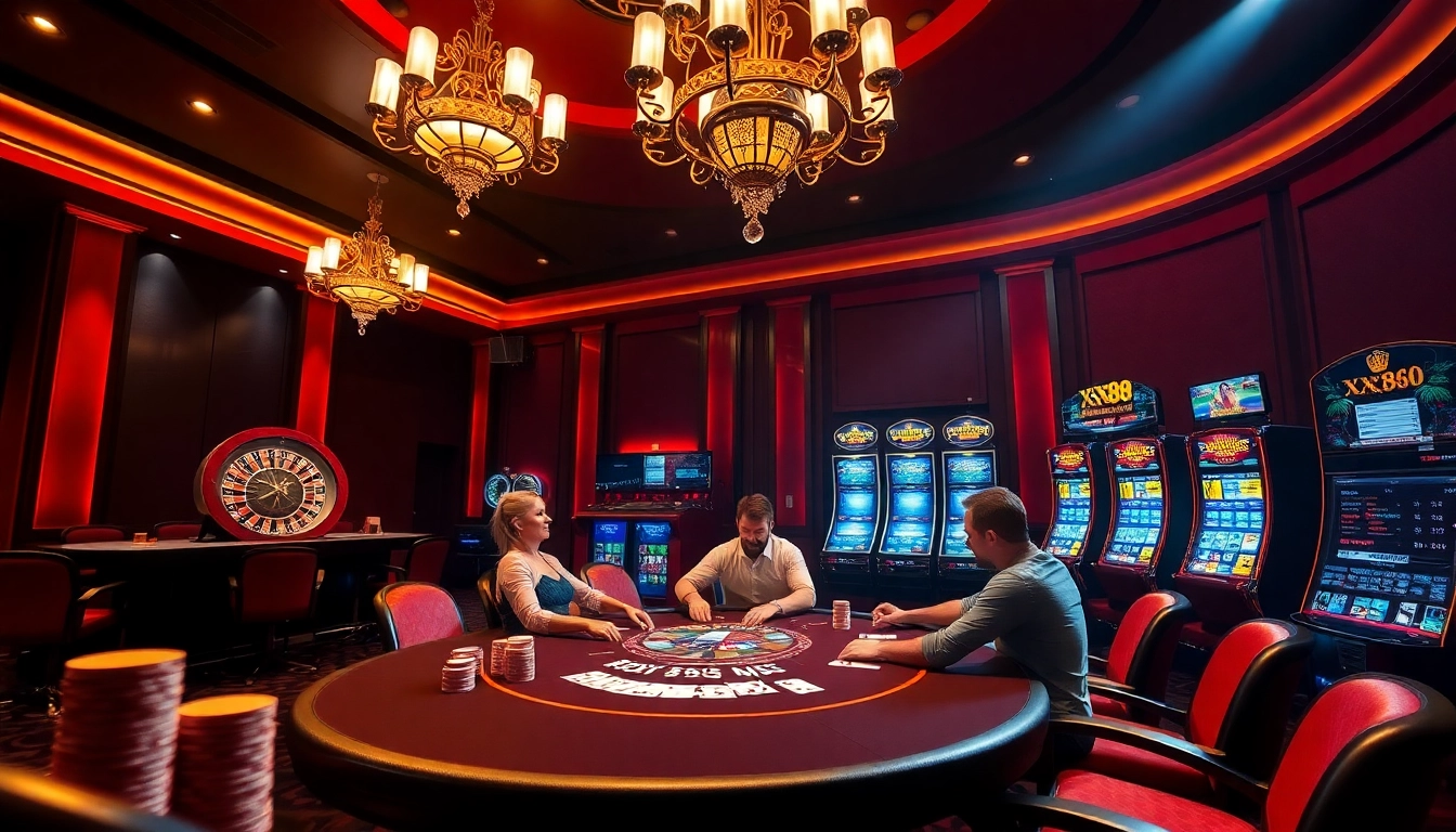 Experience thrilling poker action and gaming excitement at xx88 casino