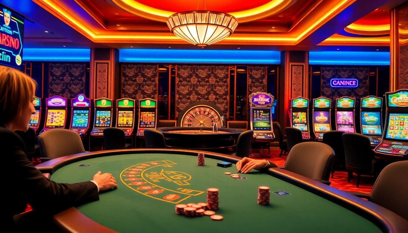 Experience exhilarating gameplay at https://rr88.auction/ with vibrant casinos featuring slot machines and poker tables.