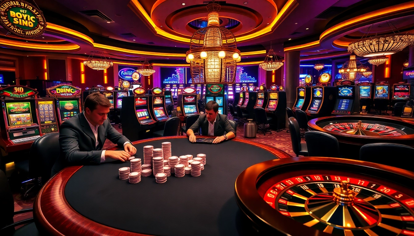 Experience the thrill of Vegas-style gambling at https://ga888.at with high-stakes poker, vibrant slots, and luxury.