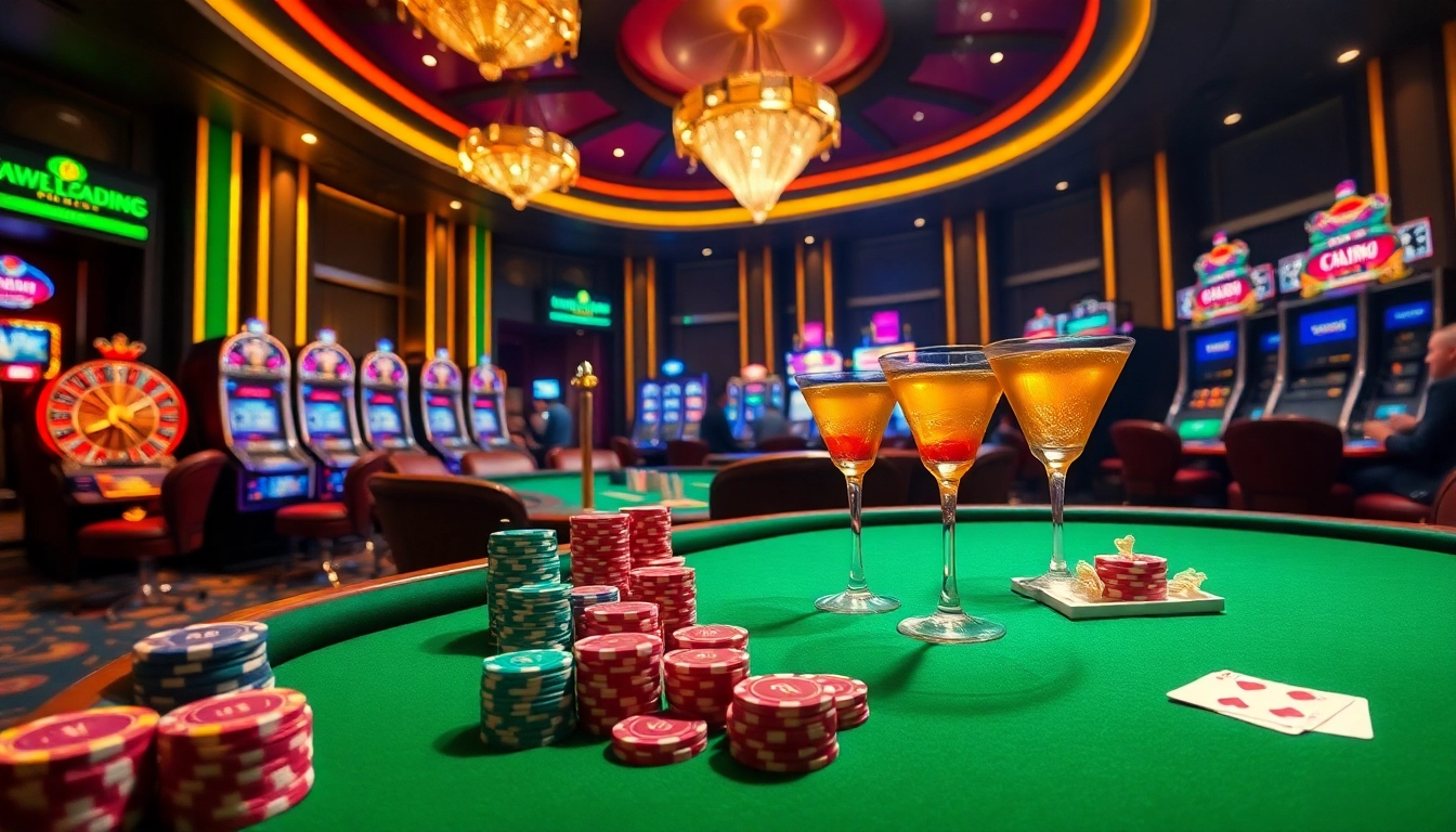 Engage in thrilling gameplay at ww88 with vibrant casino tables, poker chips, and slot machines.