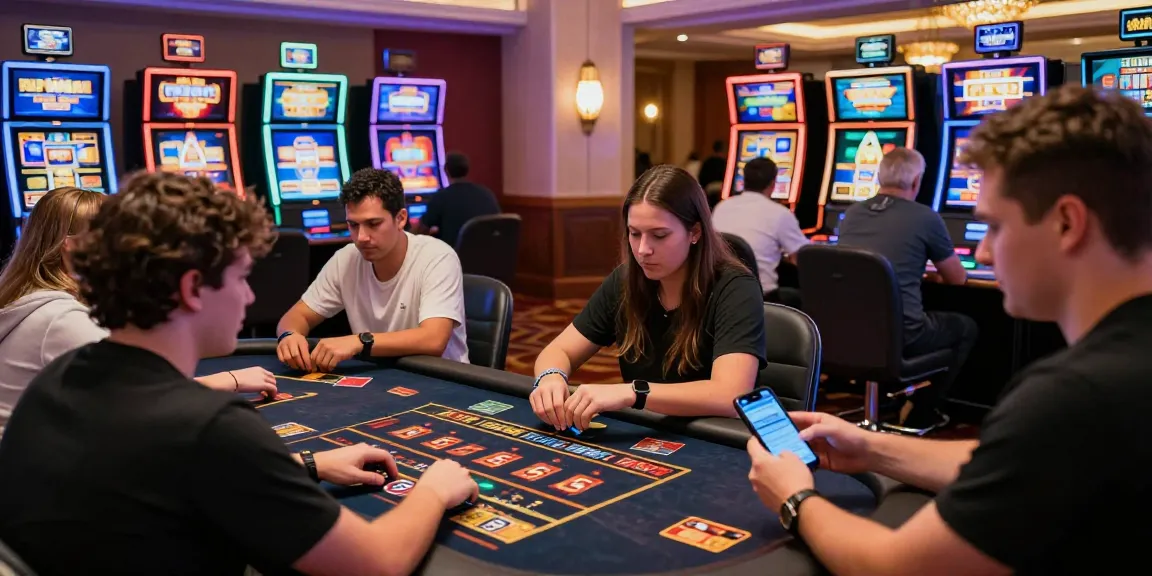 Players engaging at credit card casinos, showcasing https://eviz.org.uk for a vibrant gaming experience in 2026.