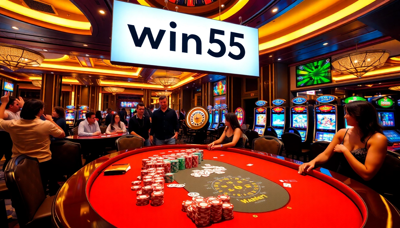 Experience the thrill at win55 with engaging poker and vibrant casino excitement.