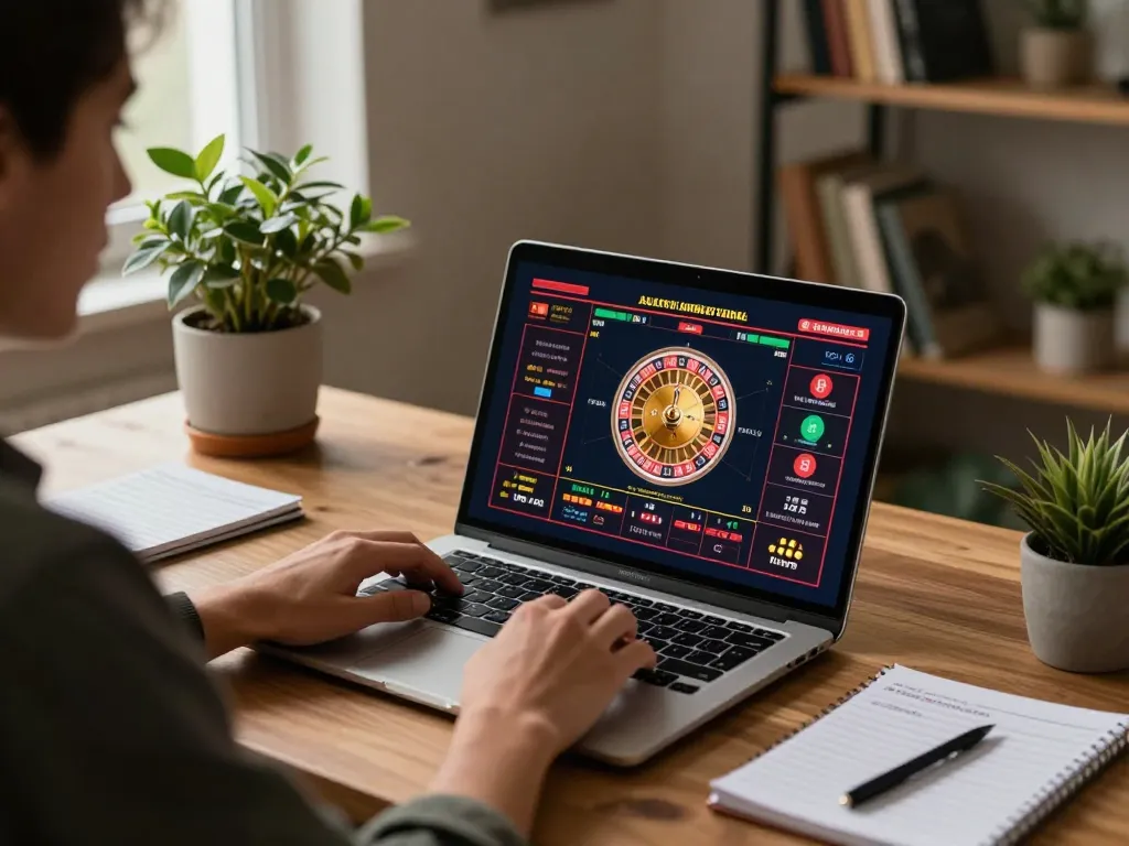 Experience thrilling gameplay at RR88 with engaging online roulette in a cozy home setting