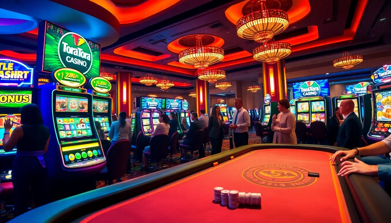ToraTora review highlights exciting casino gameplay with vibrant slots and engaging players.