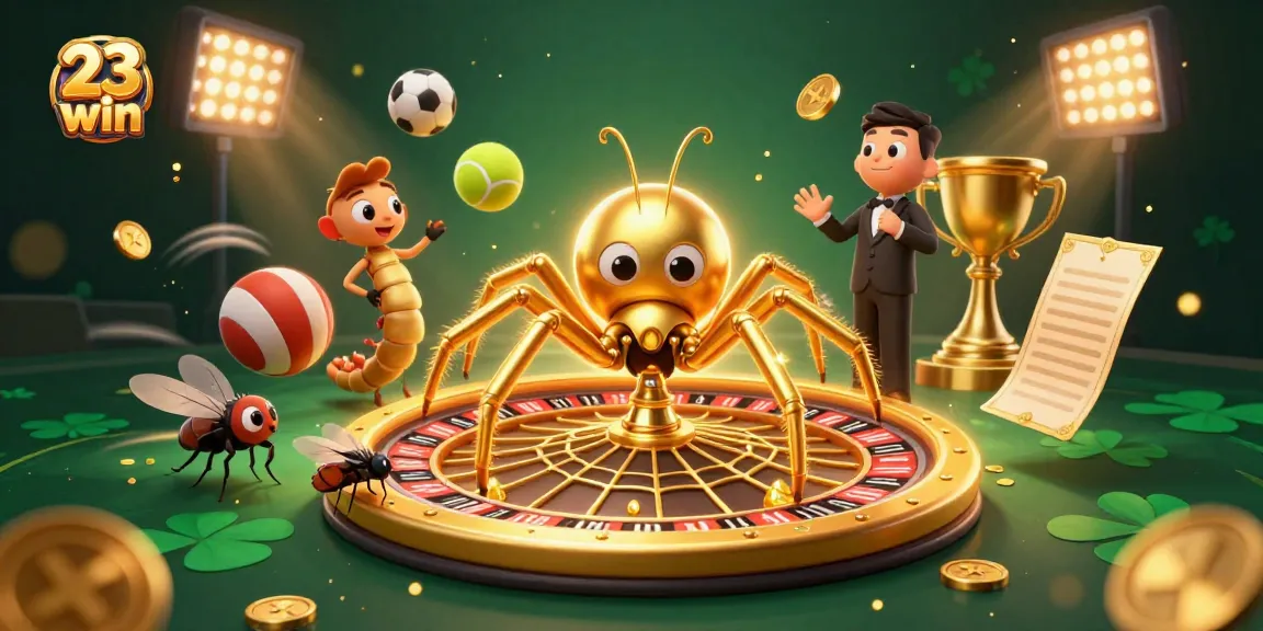 Experience high-stakes betting and winning strategies at 23 win in this vivid casino illustration.