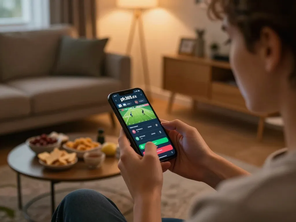 Engaging online sports betting on ph365.cx app giving a glimpse of live betting excitement.