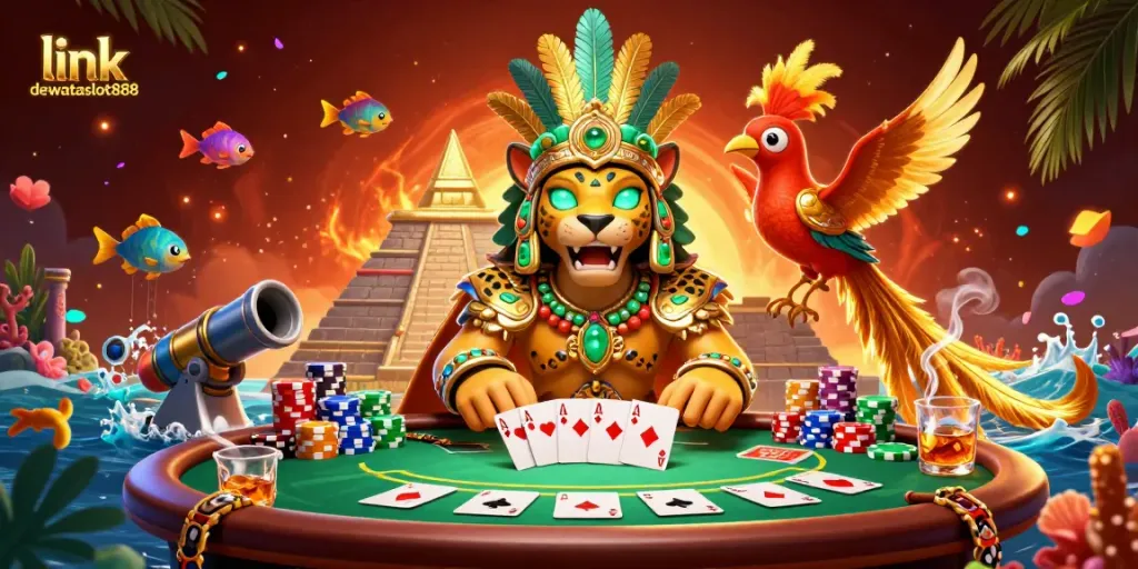 Mainkan "link dewataslot888" dan menangkan koin di arena tembak ikan dan slot online.