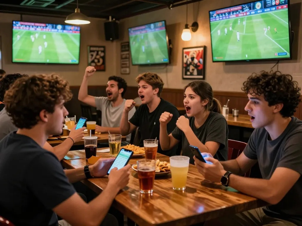 Cà Khịa TV brings soccer fans together as they passionately cheer for their teams while engaged in betting.