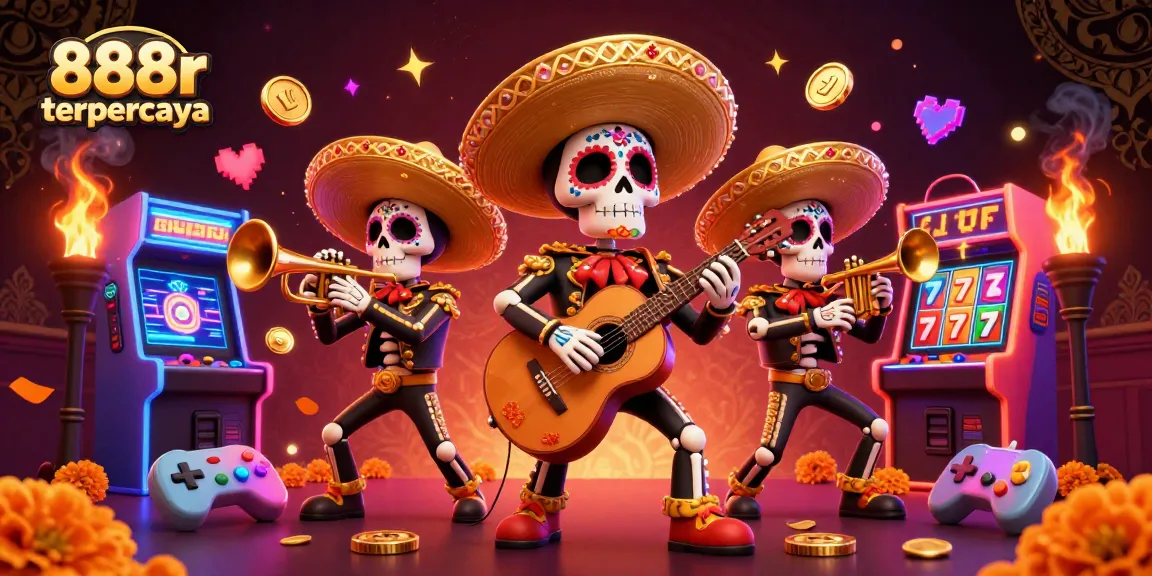 Engage with thrilling 888r terpercaya casino gaming through vibrant mariachi characters and dynamic visuals.