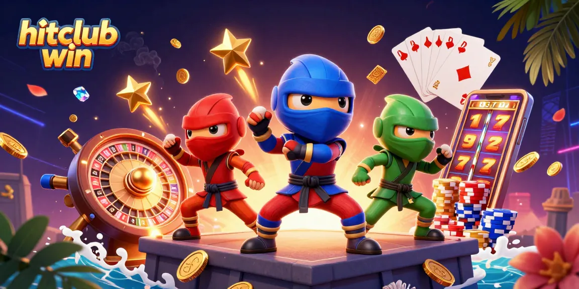 Win big with hitclub win through vibrant casino adventures featuring animated chameleons.