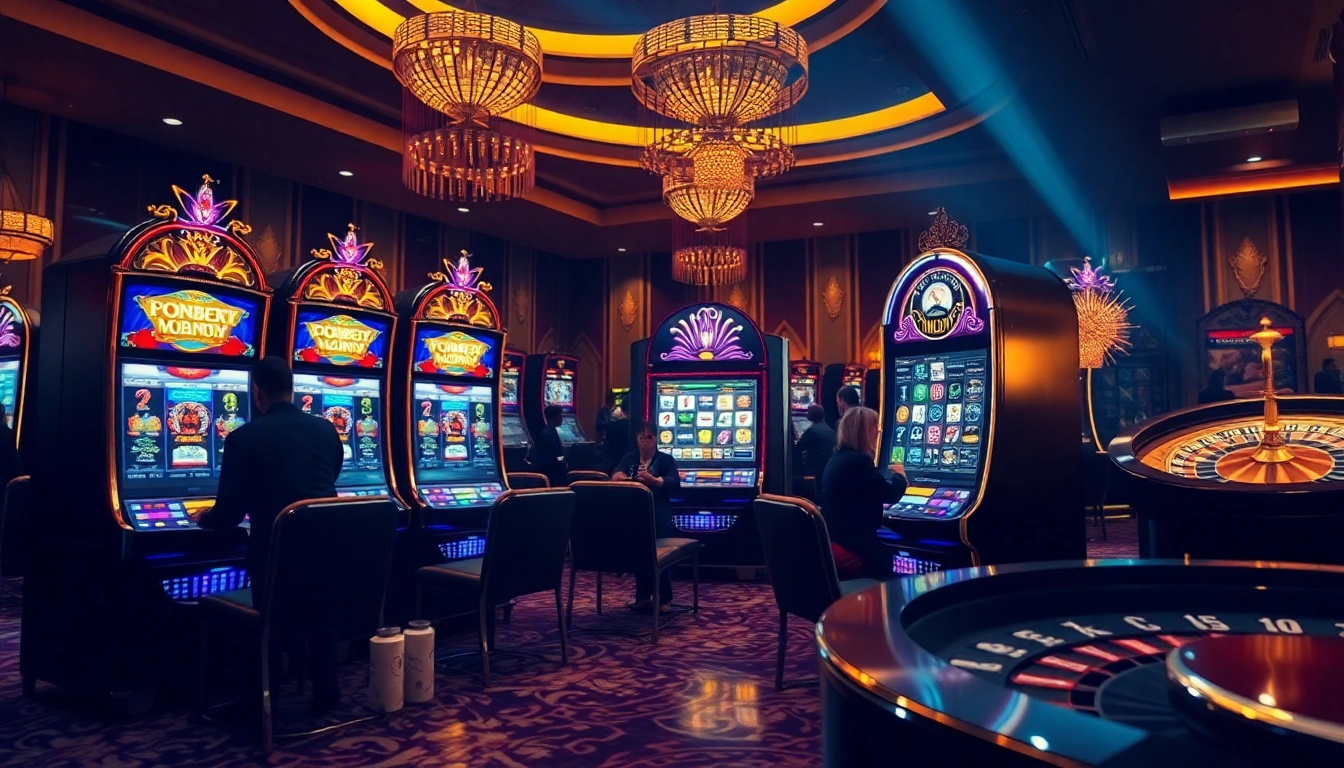 Experience the luxury12 excitement with vibrant slot machines and engaging gambling action.