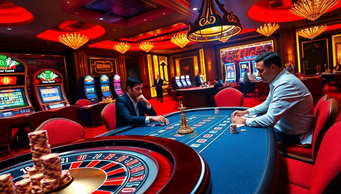 Experience intense gameplay at a high-stakes table capturing the essence of ok8386 com casino excitement.