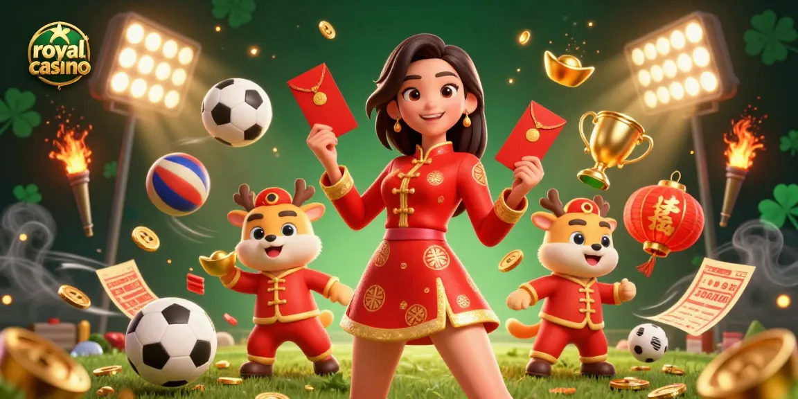 Experience the thrill at royal casino with vibrant illustrations of gameplay, festive elements, and action-packed scenes.