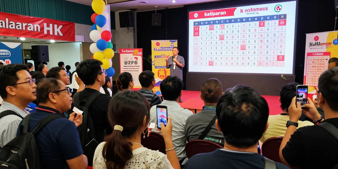 Pengumuman keluaran HK di acara undian lotere dengan penonton bersemangat.