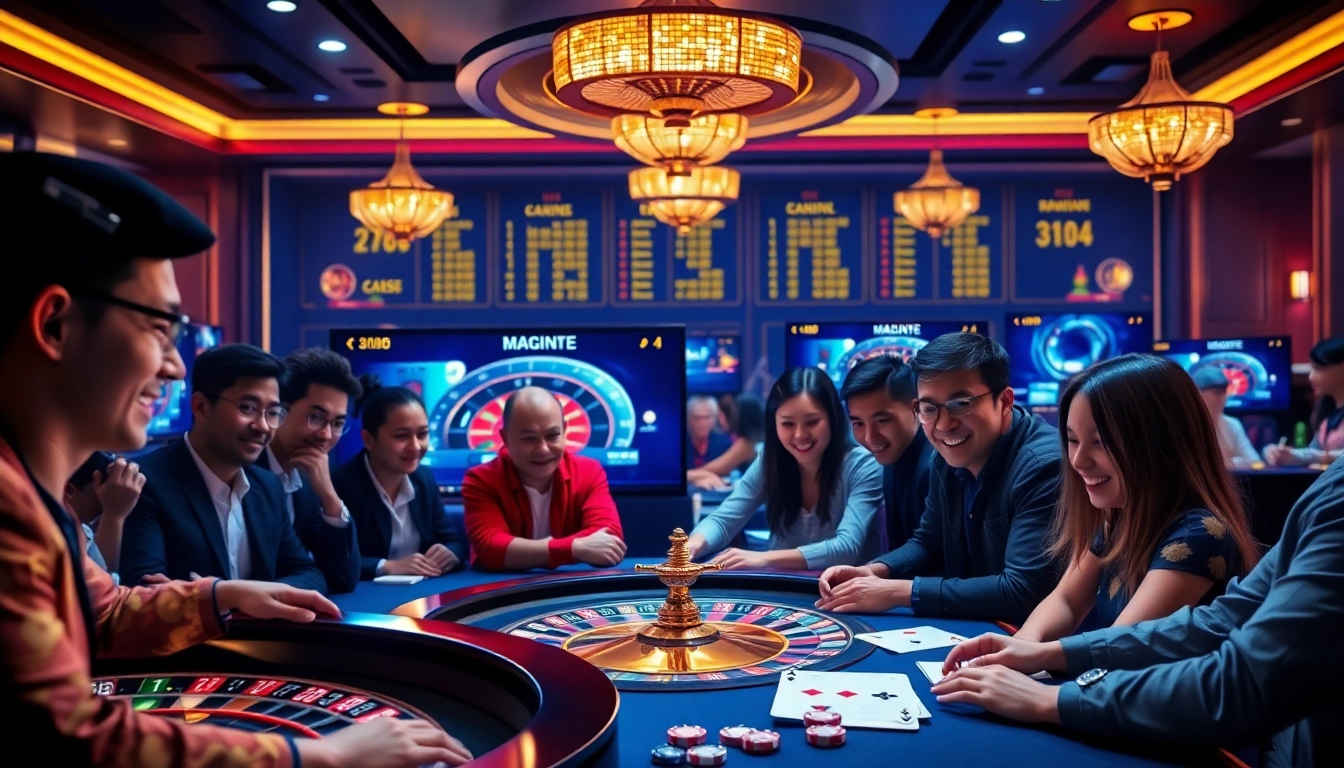 Join 바이낸스 회원가입 for exciting online gambling with vibrant poker chips and roulette.