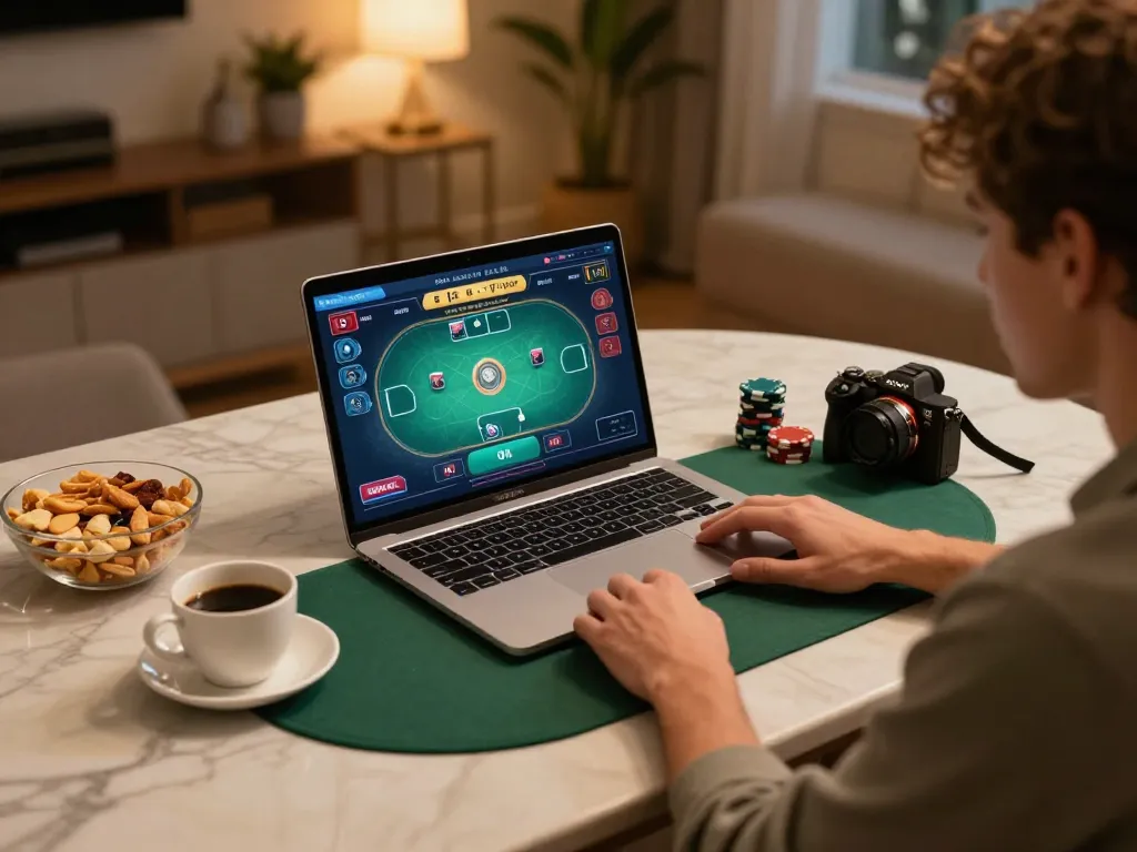 Engaging gameplay on 388bet online poker platform, showcasing player strategy and interaction.