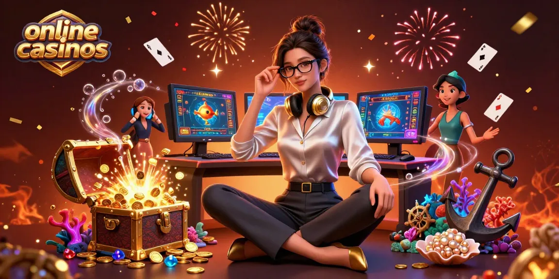 Engage with online casinos through immersive gaming setups and rich visuals of casino adventures.