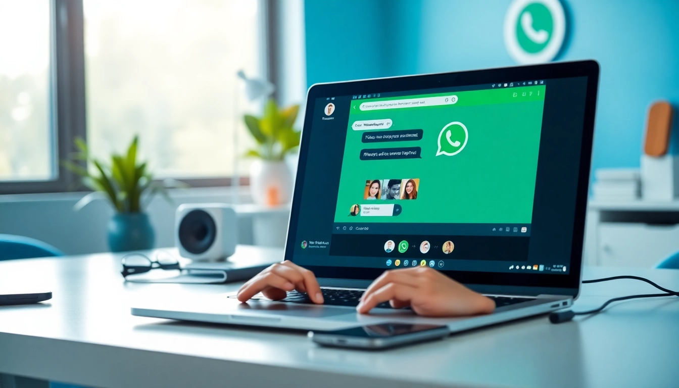 通过快连VPN 与 WhatsApp Web 进行安全通信