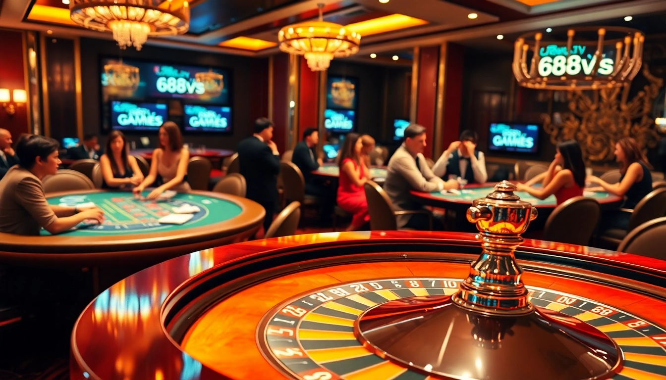 Experience the thrill of gambling at https://688v.games/ with sophisticated casino gameplay and vibrant atmosphere.