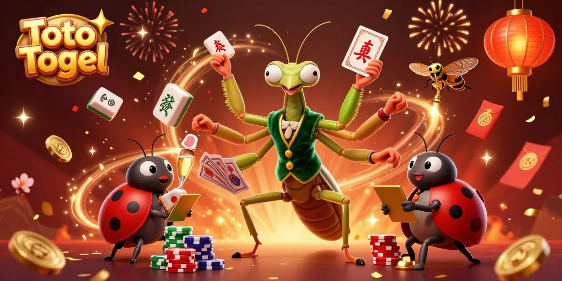 Toto Togel menunjukkan kegembiraan bermain di kasino dengan karakter unik dan elemen perjudian menarik.