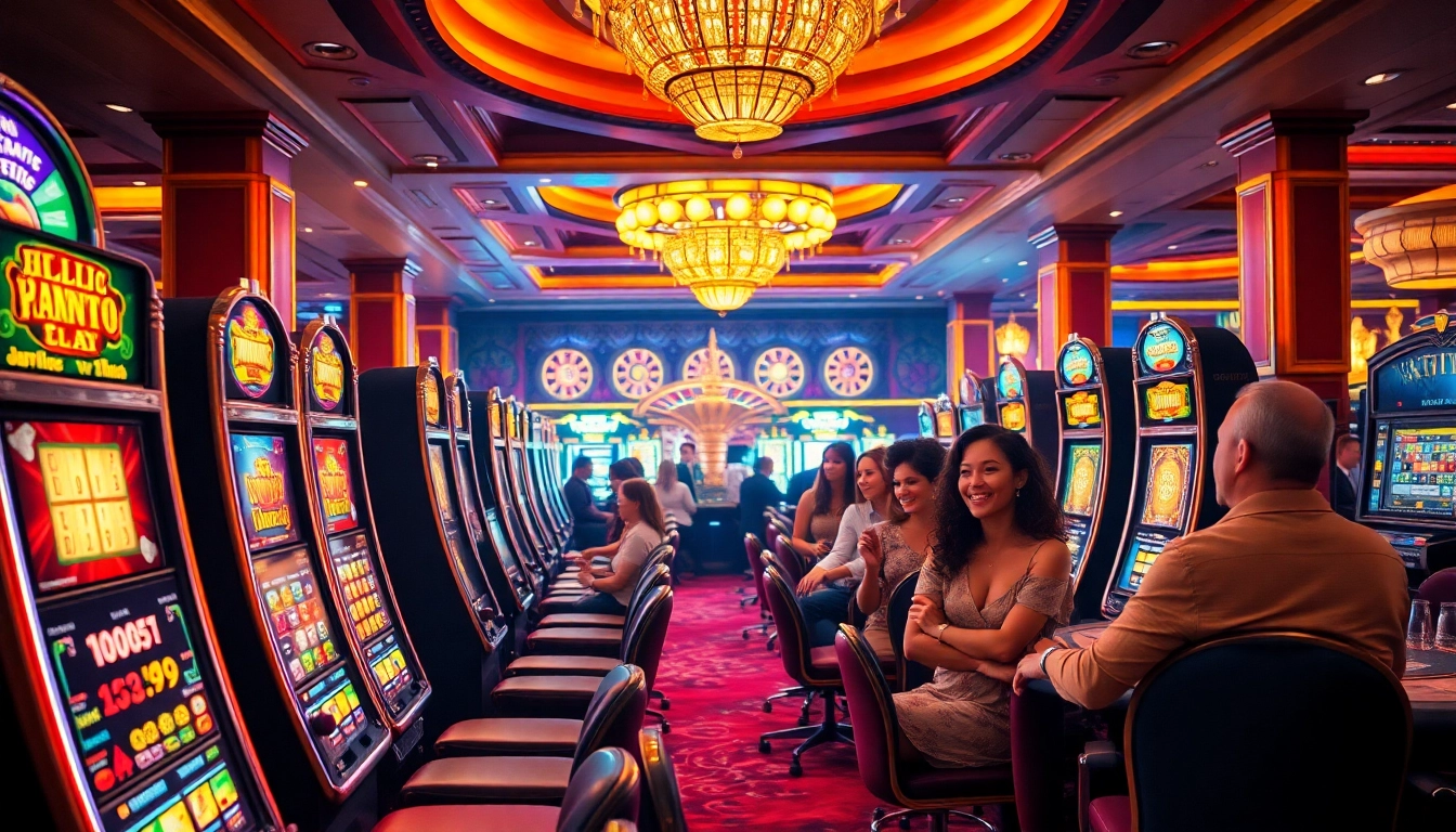 Experience thrilling gameplay at KTPJITU with high-stakes slots and vibrant casino ambiance.