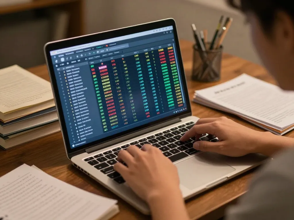 Engaging online togel data analysis session highlighting real-time trends and statistics