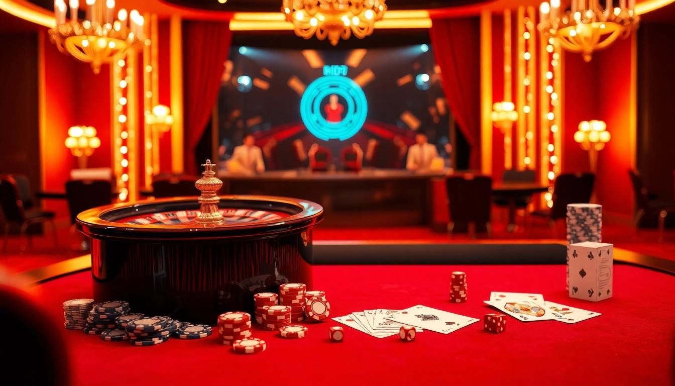 Experience high-stakes excitement with Nhà cái OKKING at a luxurious casino table.