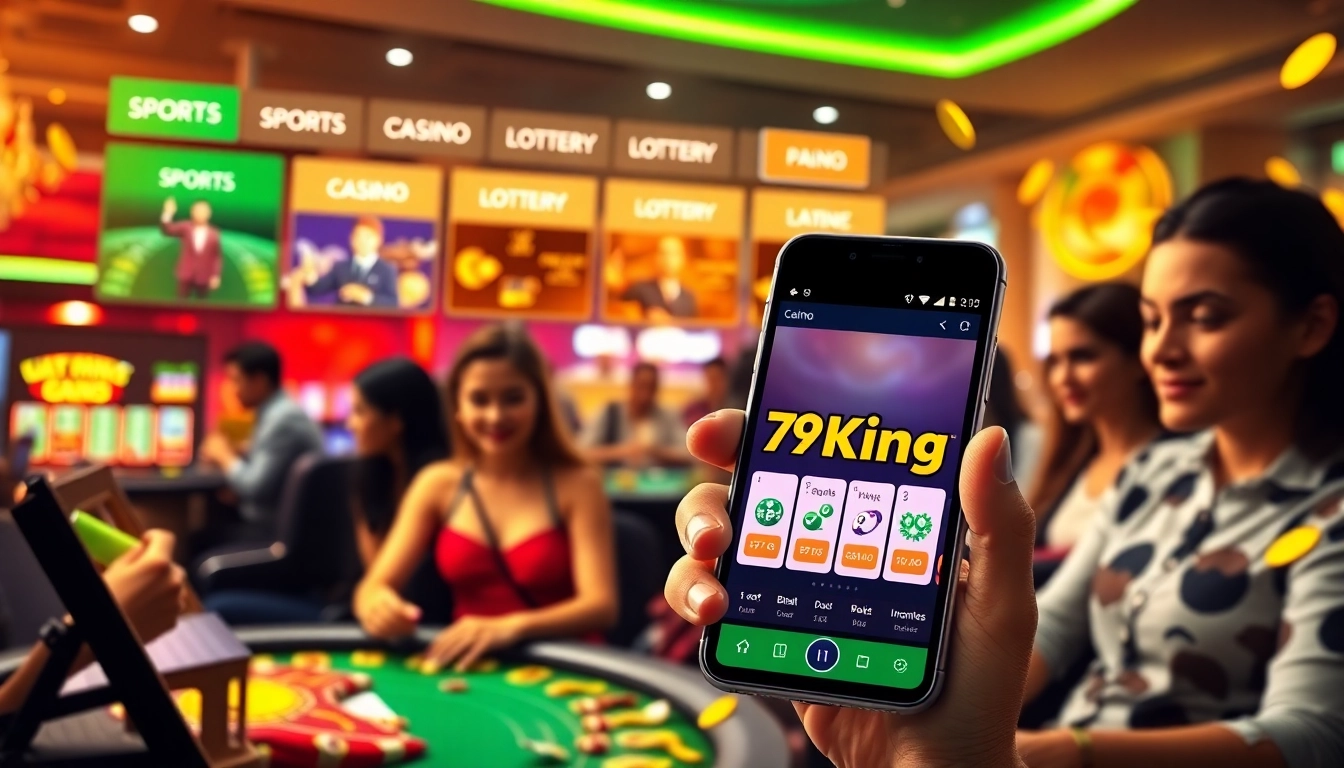 79King online gambling platform showcasing vibrant casino games