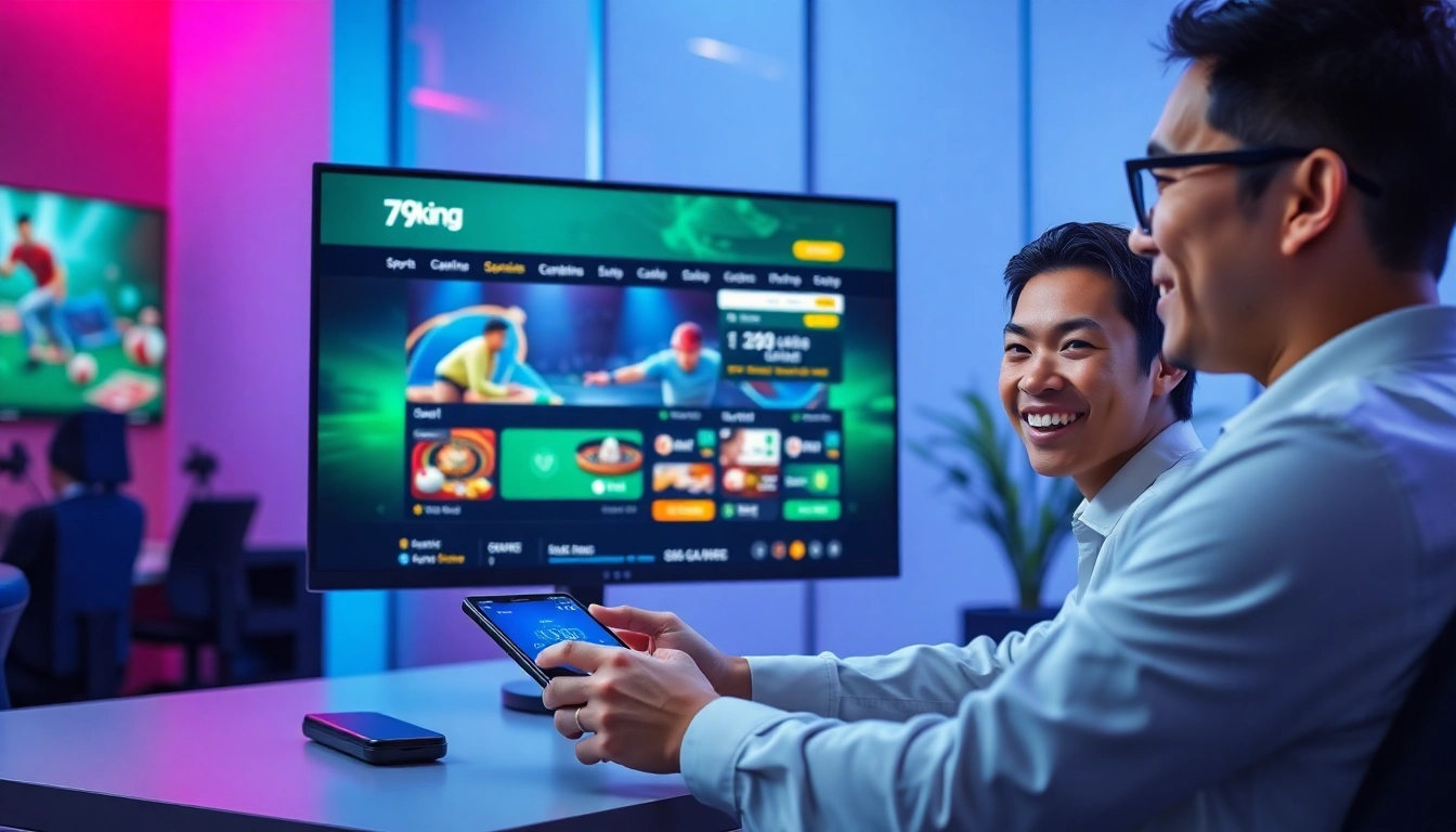 Spannendes Online-Glücksspiel-Erlebnis bei 79King mit vielfältigen Nutzern, die Wetten platzieren