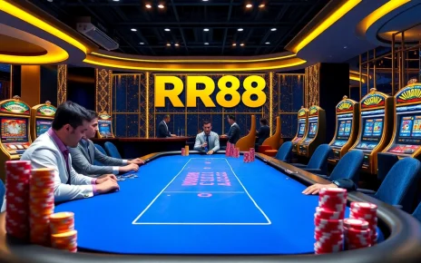 Engaged players at the RR88 online casino table game, showcasing excitement and strategy.