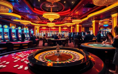 Experience high-stakes gaming with MM88, featuring vibrant casino tables and exciting players.