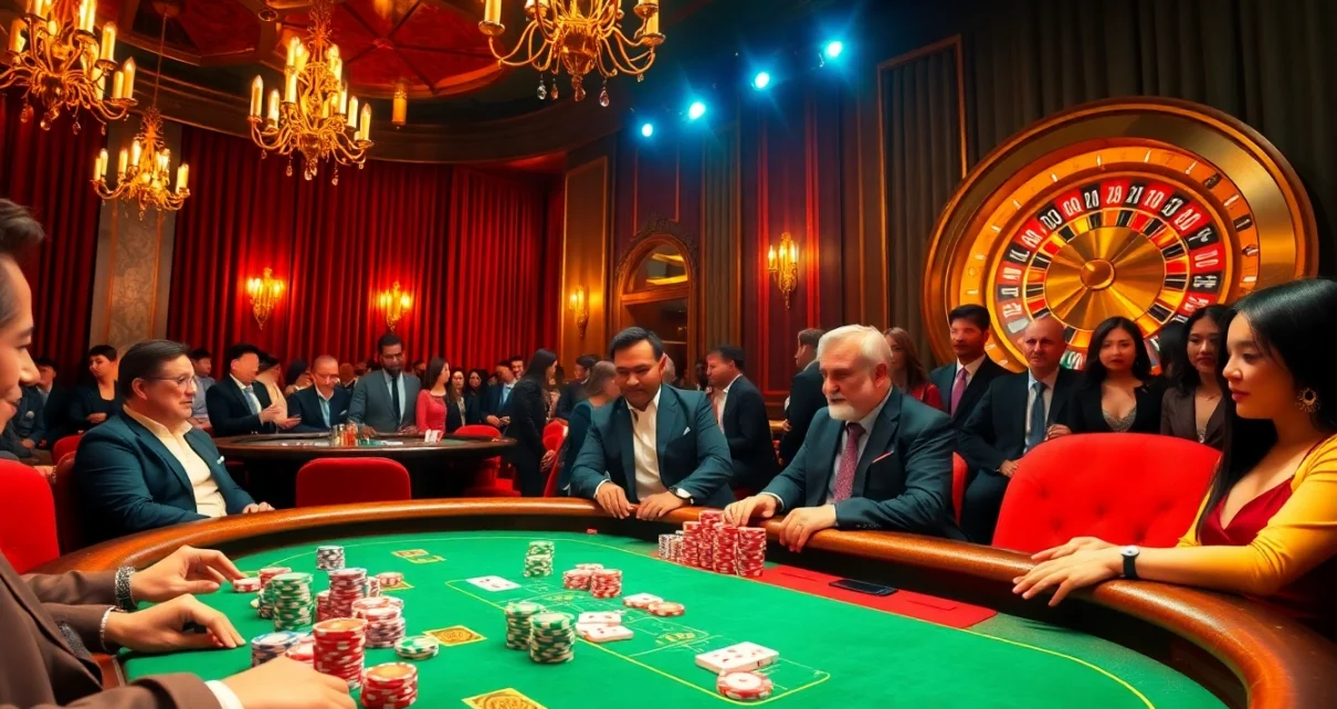 Experience high-stakes excitement at https://www.kjc.global/ with vibrant casino tables and dynamic gameplay.