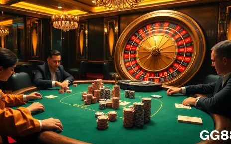 Experience thrilling gameplay at GG88 poker tables with luxury and excitement.