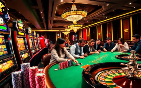 Exciting gaming action at 789win com with diverse players enjoying vibrant casino tables.