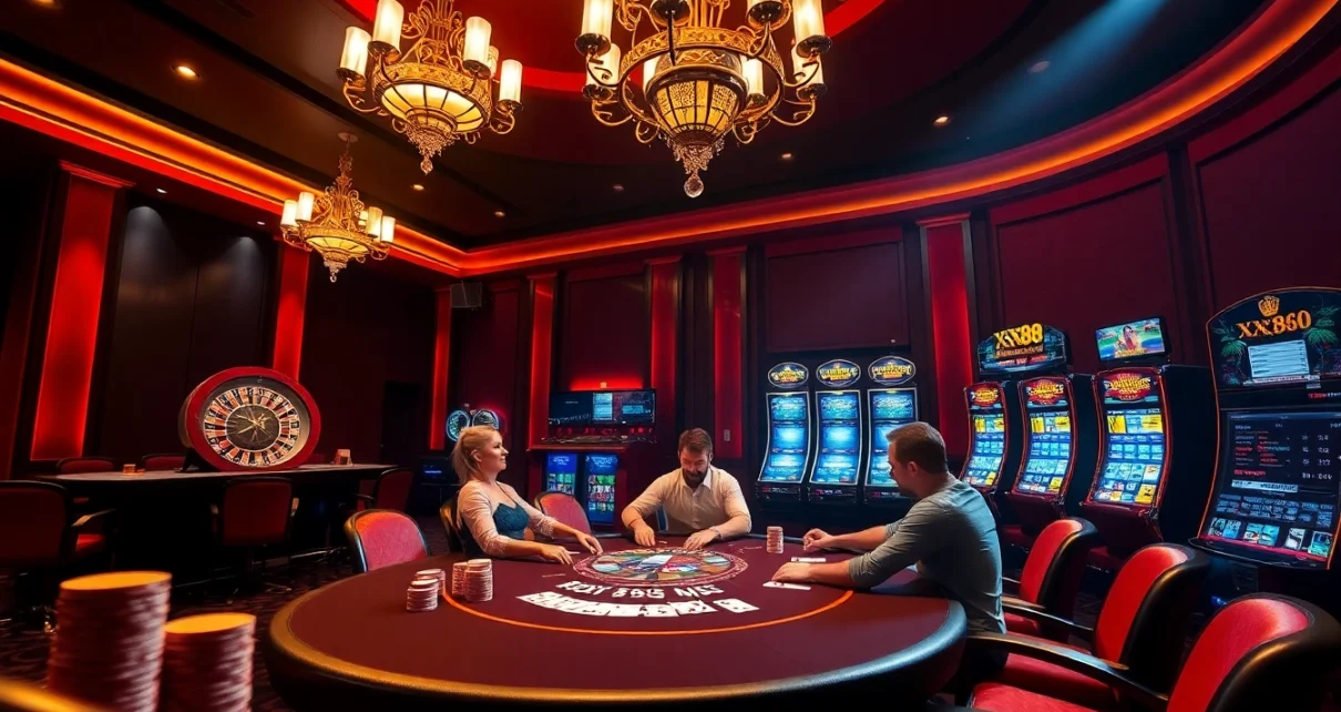 Experience thrilling poker action and gaming excitement at xx88 casino