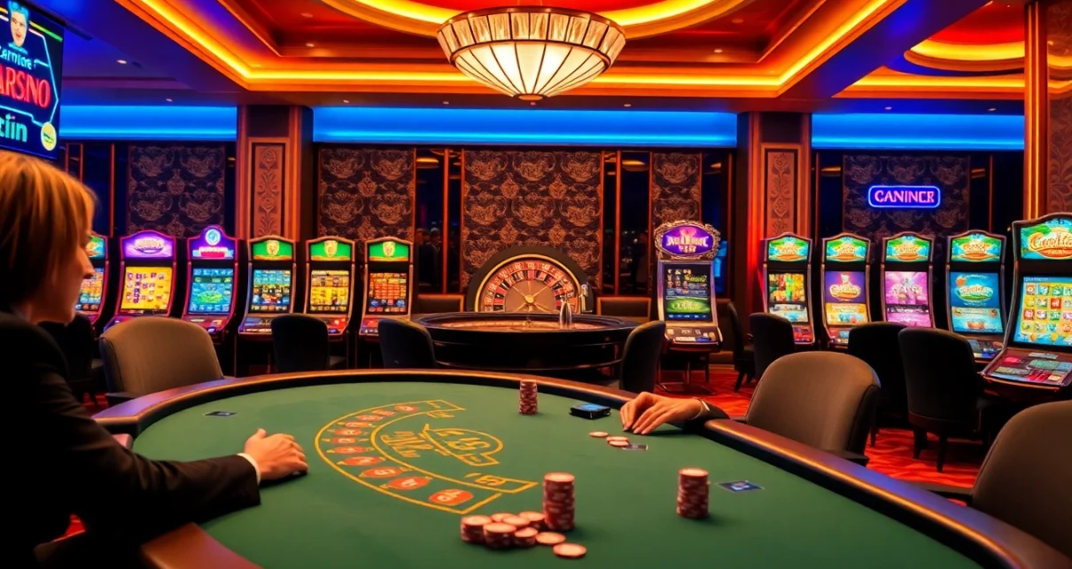 Experience exhilarating gameplay at https://rr88.auction/ with vibrant casinos featuring slot machines and poker tables.