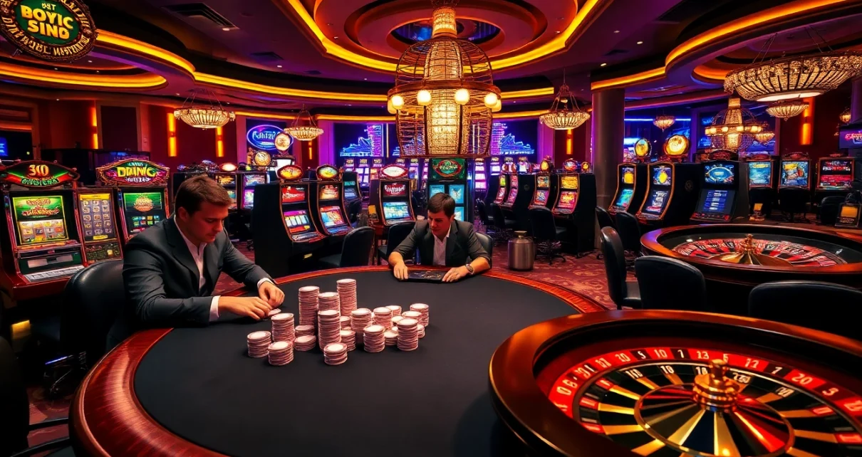 Experience the thrill of Vegas-style gambling at https://ga888.at with high-stakes poker, vibrant slots, and luxury.