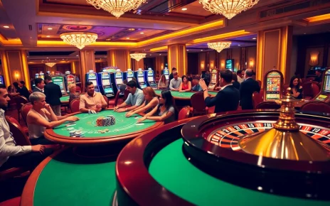 Experience thrilling gaming at jun88.rodeo with vibrant casino tables and exciting players.