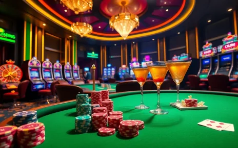 Engage in thrilling gameplay at ww88 with vibrant casino tables, poker chips, and slot machines.